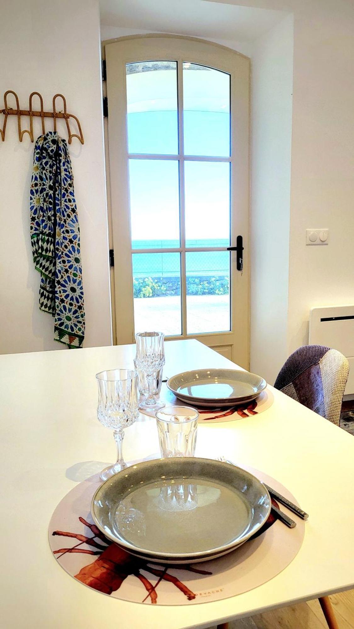 Vue Pleine Mer A La Perle Marine - La Terrasse Dinard Exterior photo
